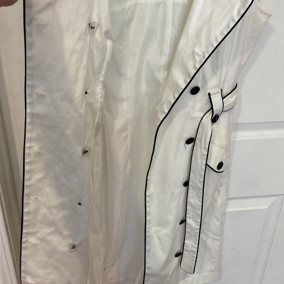 Calvin Klein Double-Breasted Trench Dress size 8 midi - Picture 14 of 14
